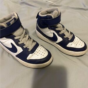 Nike Kids Sneakers - Navy and White